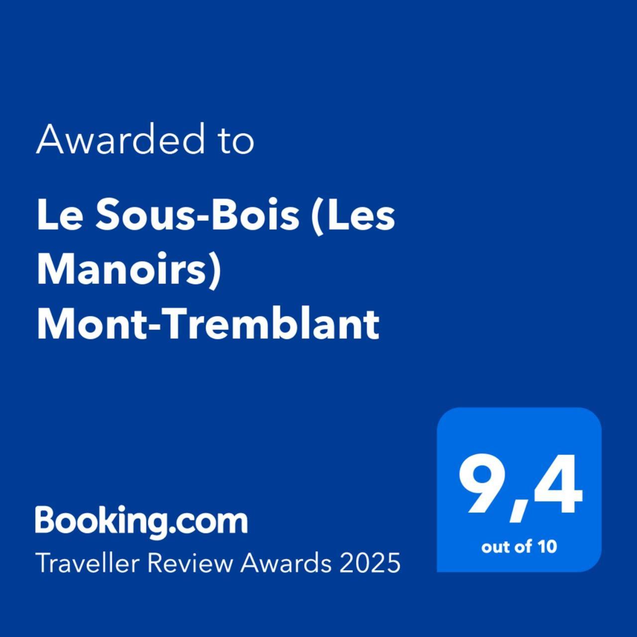 Appartement Le Sous-Bois  à Mont-Tremblant Extérieur photo